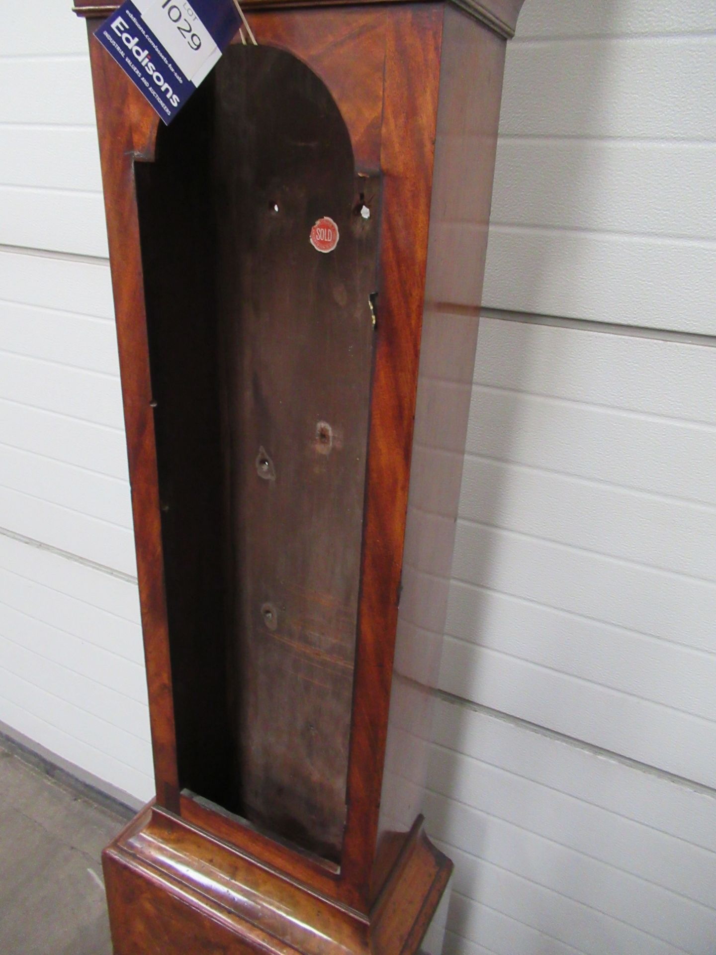Mahogany Longcase Clock Case - No Mechanism or Face, Just Case & Hood - No door - Image 3 of 4