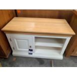 Painted Television/Media Cabinet with Single Door