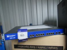 Juniper SSG140 network console