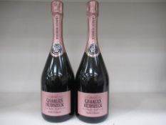 2x Bottles of 750ml Charles Heidsieck Champagne Rose