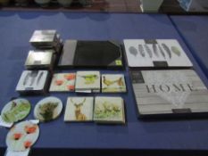 A Selection of Placemats and Drink Coasters