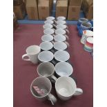 A Selection of Plain Tea Mugs