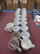 A Selection of Plain Tea Mugs