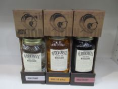 3x 700ml O'Donnell Moonshine