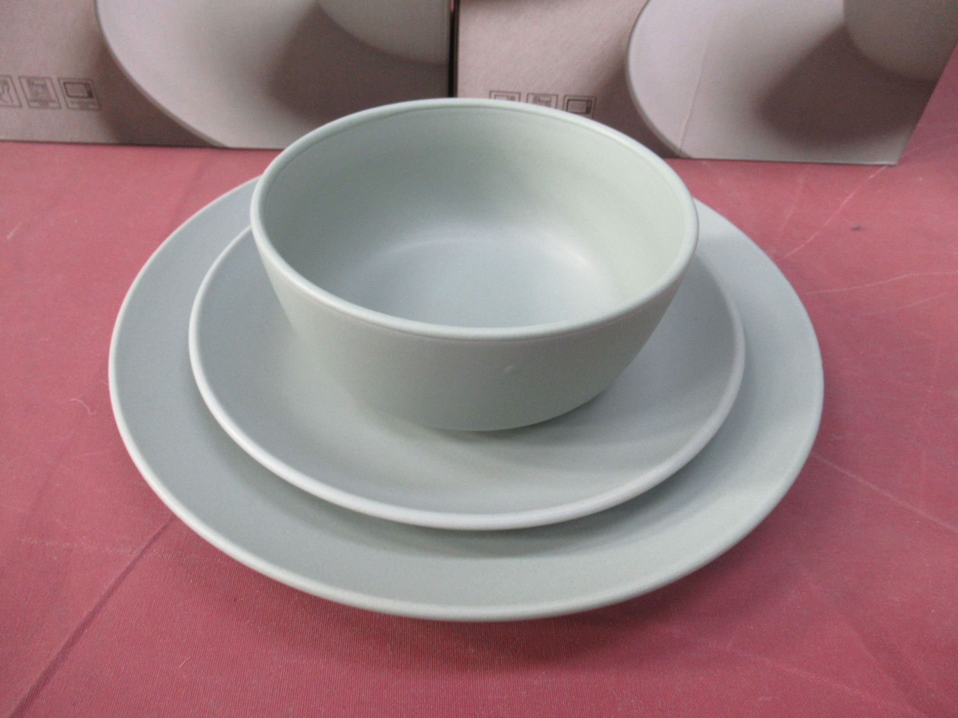 3x Sabichi Stoneware 12-Piece Dinner Sets - Image 2 of 2