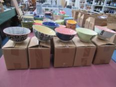 6x Boxes of 4 Kitchen Craft Bowls