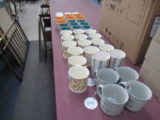 A Selection of Patterned Tea Mugs
