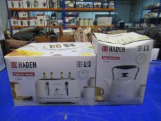 2x Haden Kitchen Appliances - boxed
