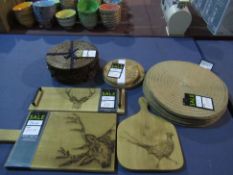 A Selection of Placemats and Boards