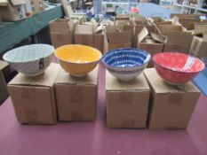 4x Boxes of 4 Kitchen Craft Bowls