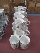 A Selection of Dog Patterned Tea Mugs