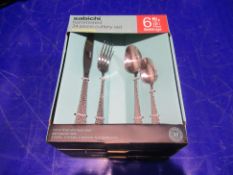 3x Sabichi 24 Piece Cutlery Sets