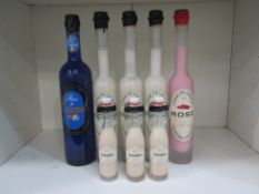 8x Bottles of Alcohol Liqueurs