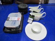 A Selection of Unboxed Kitchenware