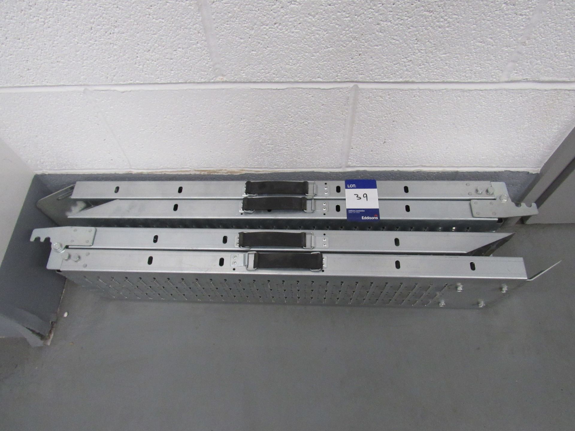 Pair of folding loading ramps; 270mm (W) x 1740mm (L)