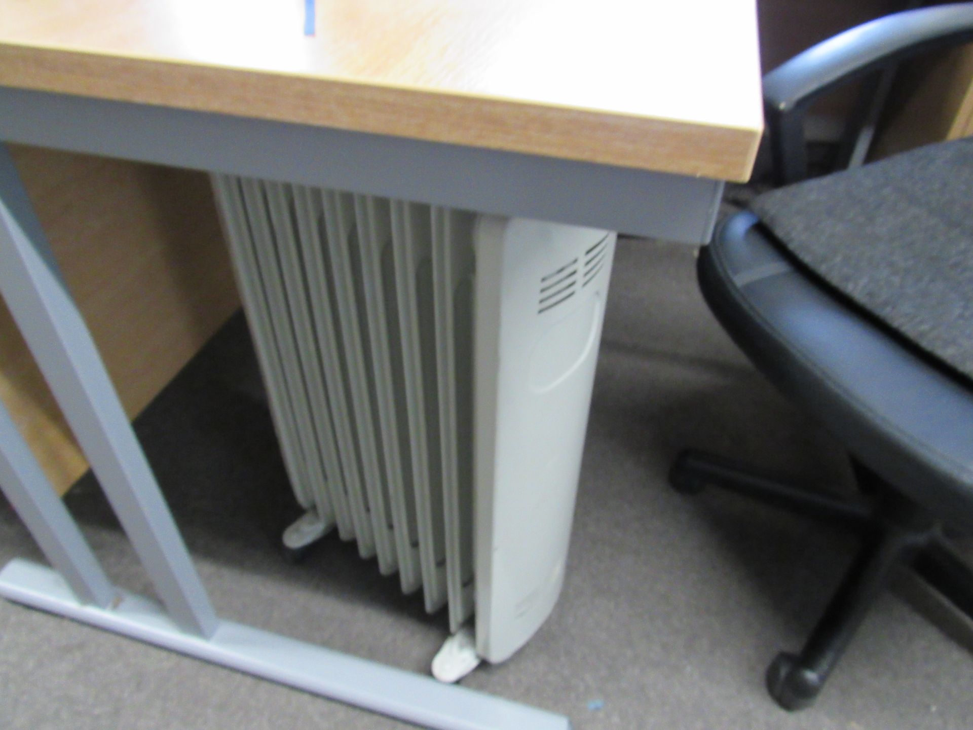 2 Oil filled office radiators - Image 2 of 2