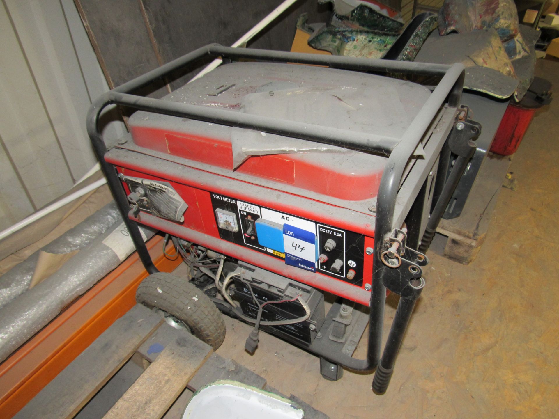 Portable single phase 5Kwh generator; ML73GT-TFG058 (stored at elevated height) - Image 3 of 3