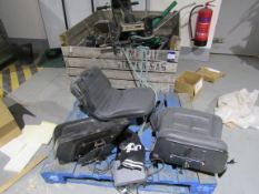 Quantity of vehicle parts to pallet