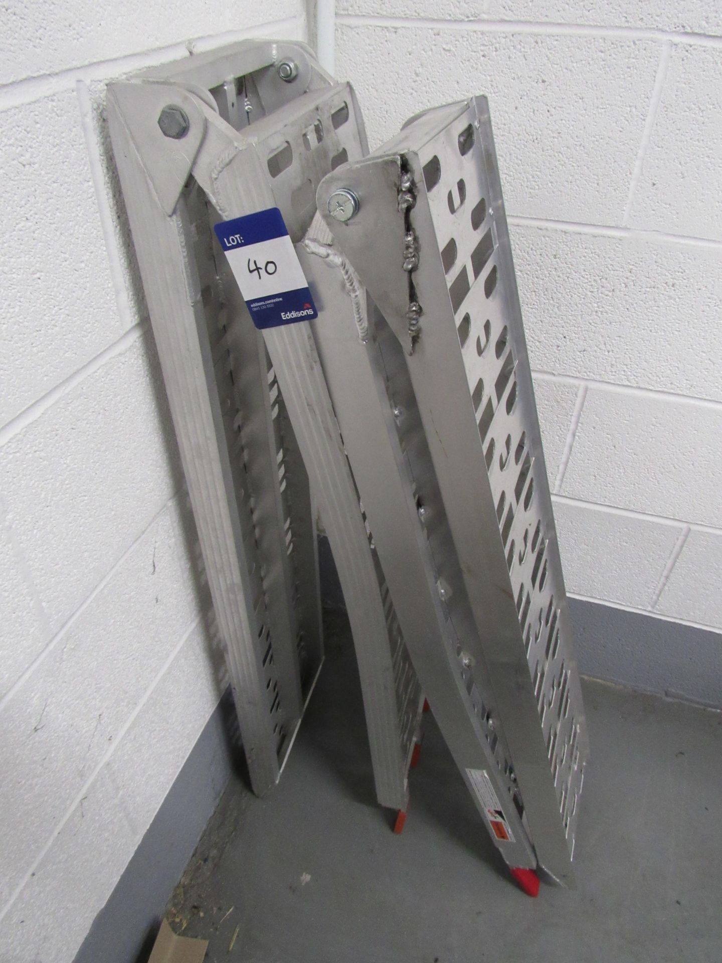 Pair of aluminium loading ramps; 230mm (W) x 2200mm (L) - Image 3 of 3