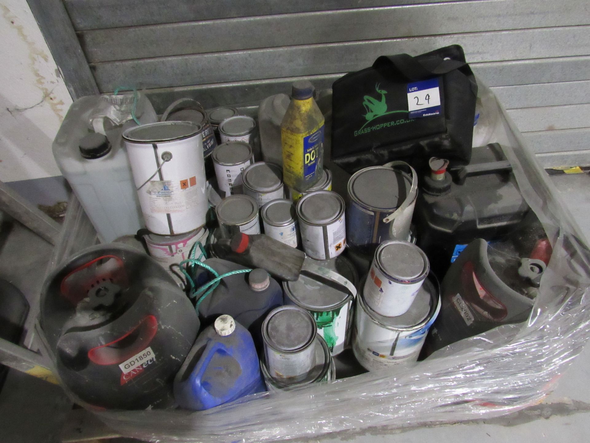 Quantity of assorted paints and canisters - Image 2 of 2