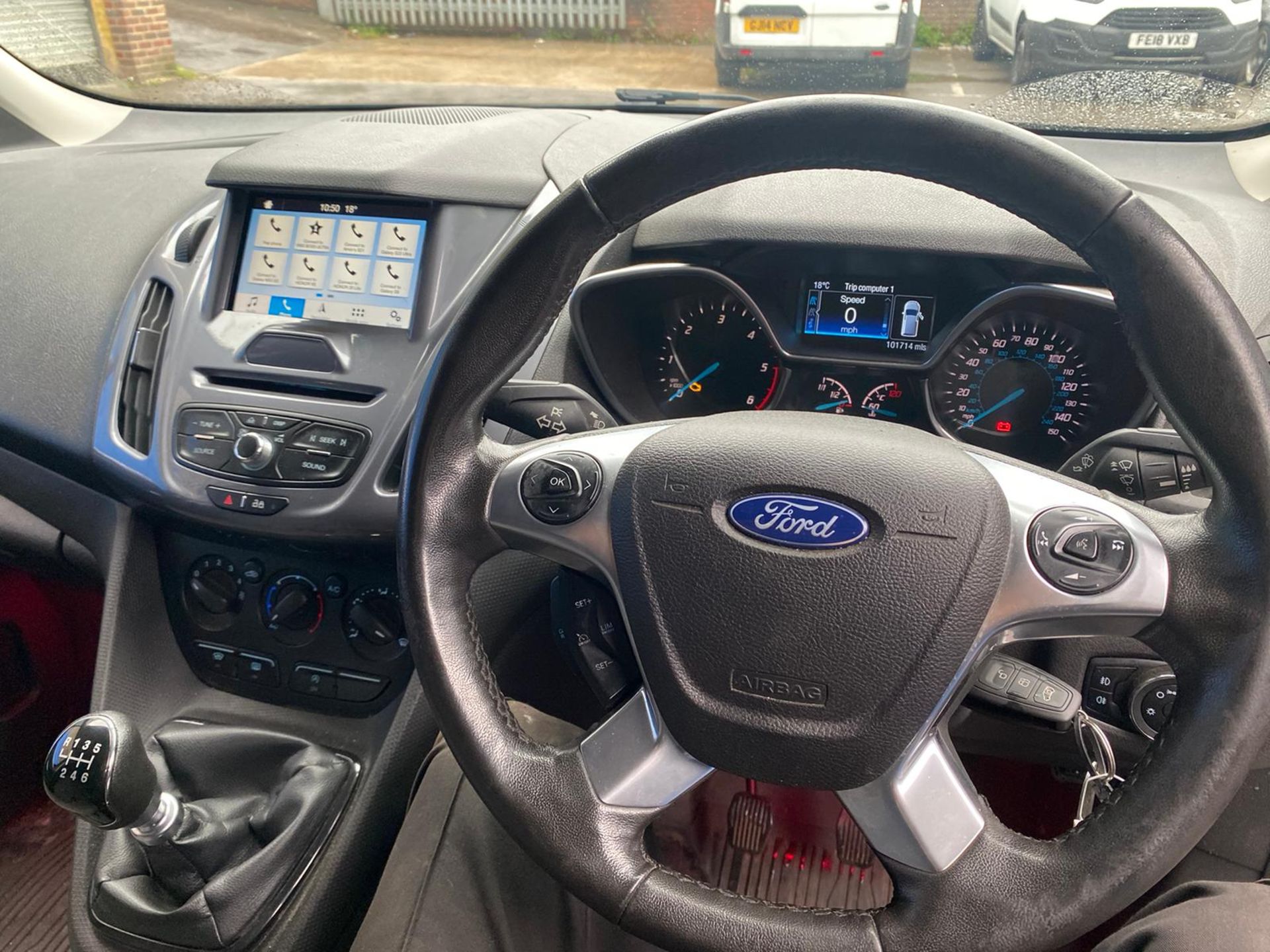 Ford Transit Connect 1.5 TDCi Van, Registration GC18 YTN, odometer reading 101,689 miles. Minor body - Image 8 of 10