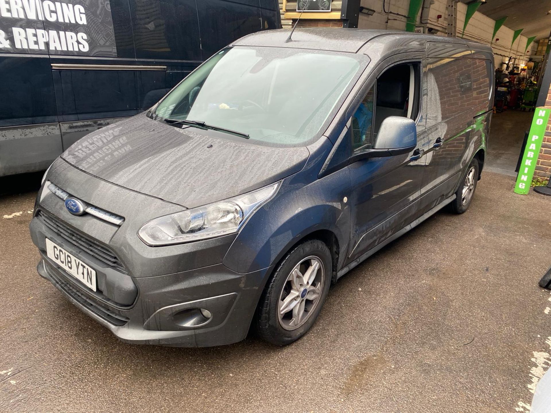 Ford Transit Connect 1.5 TDCi Van, Registration GC18 YTN, odometer reading 101,689 miles. Minor body - Image 2 of 10