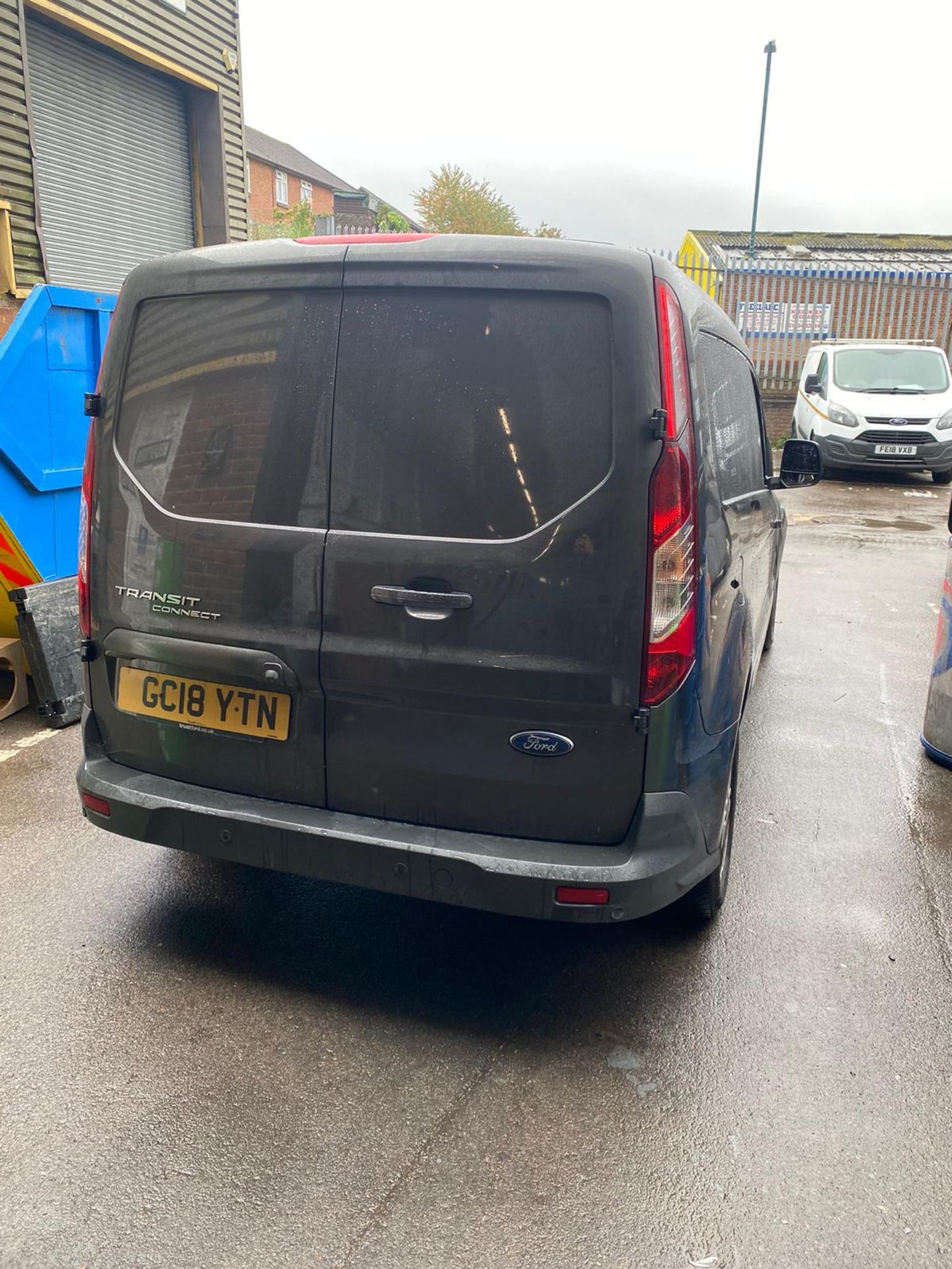 Ford Transit Connect 1.5 TDCi Van, Registration GC18 YTN, odometer reading 101,689 miles. Minor body - Image 5 of 10