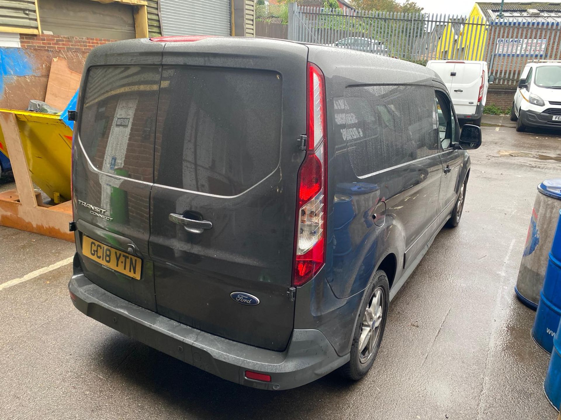 Ford Transit Connect 1.5 TDCi Van, Registration GC18 YTN, odometer reading 101,689 miles. Minor body - Image 4 of 10