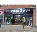 Entire clothes range and accessories from the Wiseguys (Newark) Store