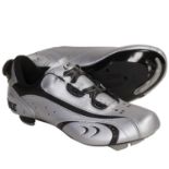 Lake CX170 BOA Silver Road Cycling Shoes, Size 44