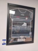 Wyke ARLFC framed rugby shirt
