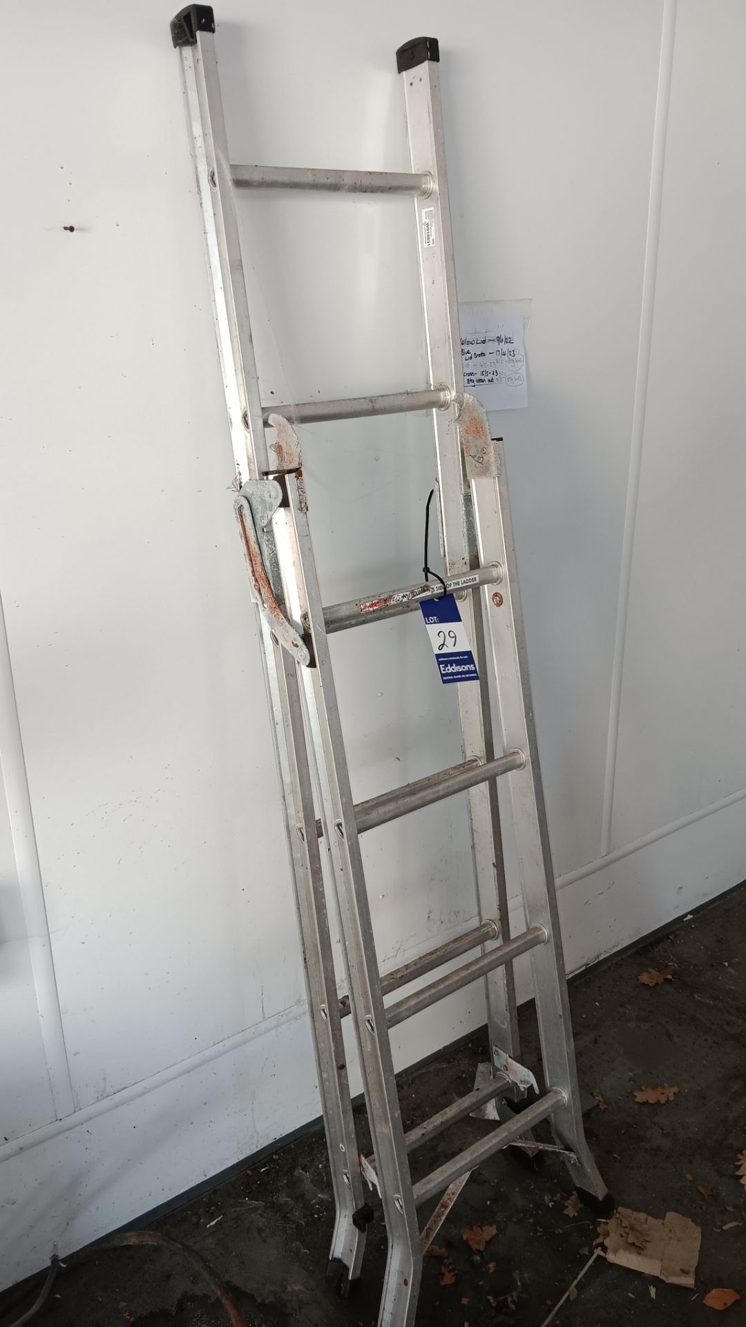 Aluminium combination ladder - Image 2 of 3
