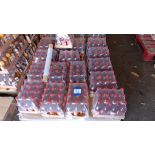 17 x 12 x 500ml bottles of raspberry & rhubarb cider (40p per bottle duty plus VAT on duty payable
