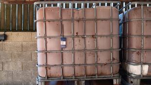 1000Litres of apple cider in IBC (Pressed Autum 2022) (£400 duty plus VAT on duty payable in