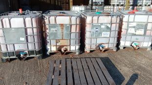 2400 litres of 6% apple cider to 4 IBC’s (40 per litre duty plus VAT on duty payable in addition