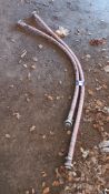 2 x Short brewery hoses