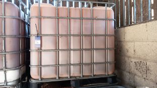 1000Litres of apple cider in IBC (Pressed Autumn 2022) (£400 duty plus VAT on duty payable in