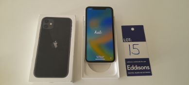 Apple iPhone 11. Box may not match s/n of device. Collection from Canary Wharf, E14 5NR