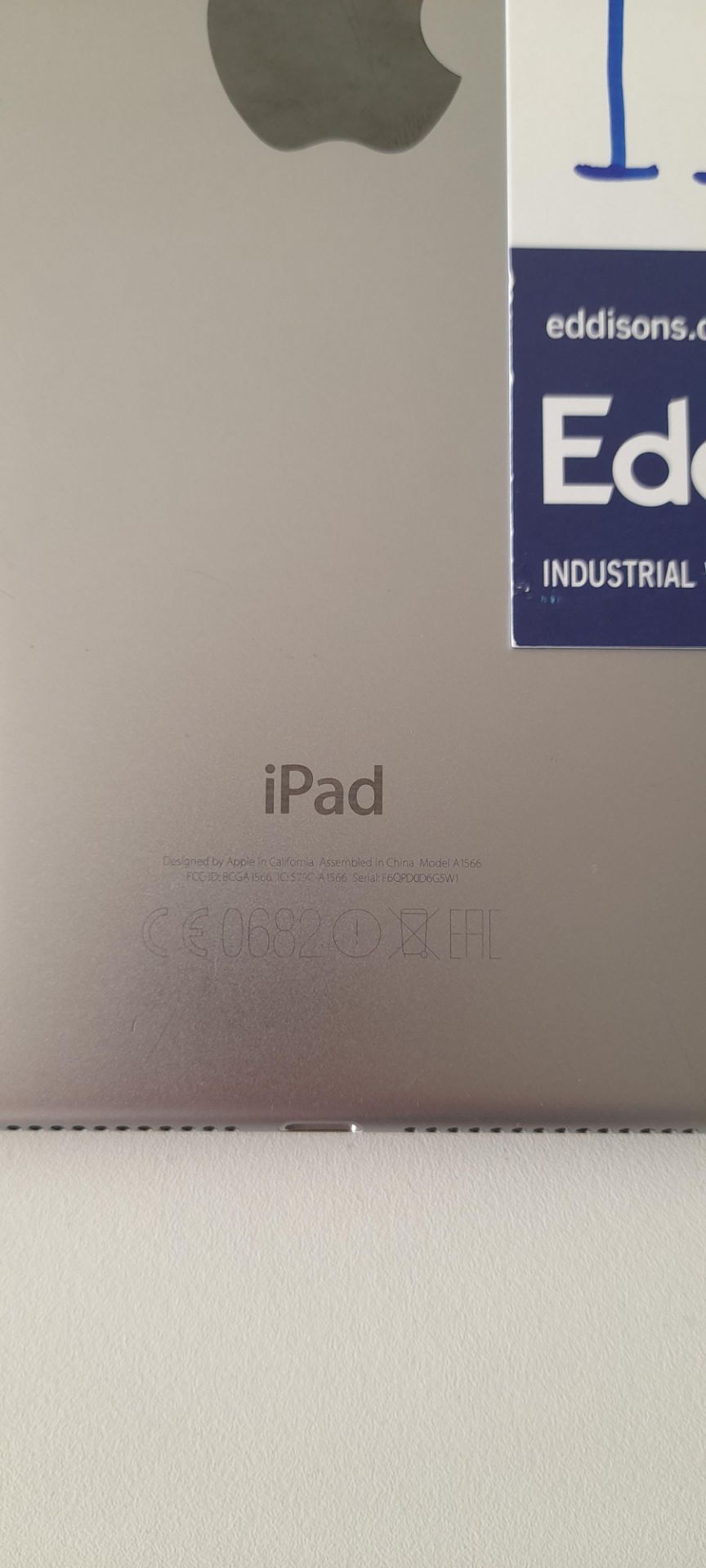 Apple iPad Air 2, 9.7”. Model A1566, s/n: F6QPD0D6G5W1 with Apple folding cover. Collection from - Image 3 of 7