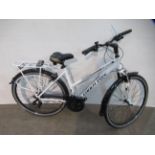 Leader Fox Ferrara Ladies 700c City Bike, White, 19" Frame - LF009