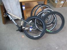 Van Wolf Bike Frame & 6x Spare Wheels