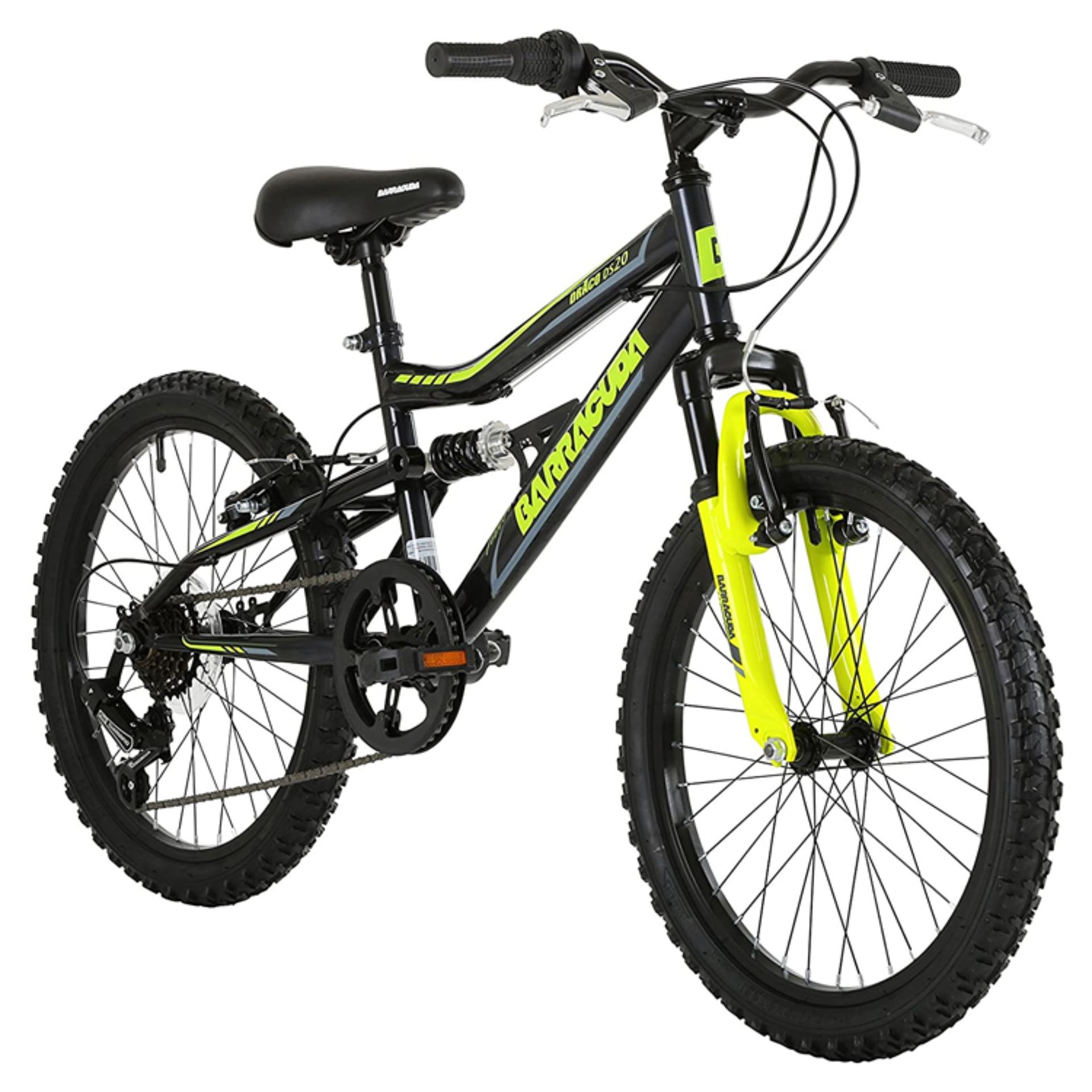 Barracuda Draco DS20 Dual Suspension 20" Boys Mountain Bike - BAR1800 - (Unused – Damaged Box)