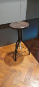 3x Adjustable Bar stools