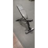 Adjustable padded dumbbell bench – Located in Basement