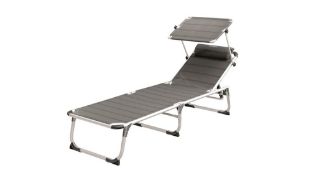 2 x Outwell Victoria Reclining Lounger (Size 58 x 188 x 31cm, pack size 58 x 79 x 18cm, weight 5.