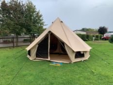 Quest Elite Signature 400 Classic Bell Tent (Pictures are for guidance purposes only – Viewing
