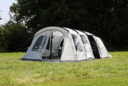 Vango Spectre 600XL 6 Berth Family Tunnel Tent including Footprint groundsheet and carpet. 3 Zone,