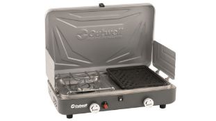 Outwell Jimbu Stove, with 1 Burner & Grill (Output 3500w burner / 1500w grill, EN417 gas