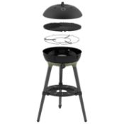 Cadac Carri Chef 40 Dome Barbeque – Dome lid, thermometer, stay cool handle, ceramic BBQ grid,