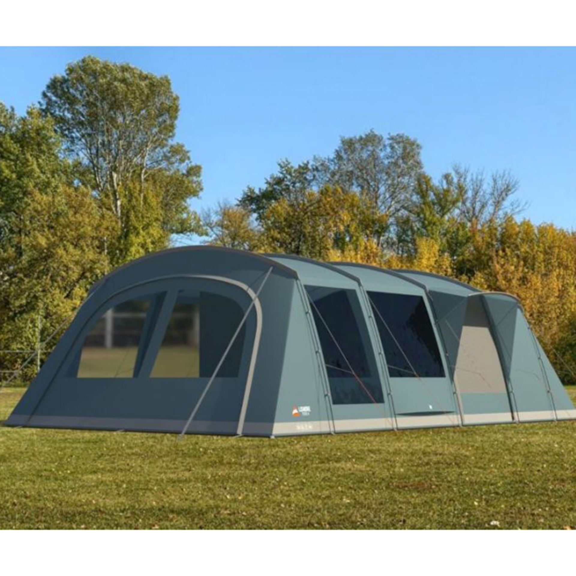 Vango Lismore Pole 700DLX 7 Berth Family Camping Tent Package Including ...